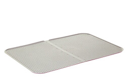 Diğer / Other - Handos Kedi ve Köpek Mama ve Su Kabı Altlığı 55x38 Cm - Bej