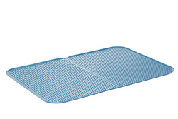 Diğer / Other - Handos Kedi ve Köpek Mama ve Su Kabı Altlığı 55x38 Cm - Mavi