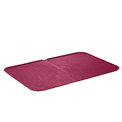 Handos Kedi ve Köpek Mama ve Su Kabı Altlığı 55x38 Cm - Bordo - Diğer / Other