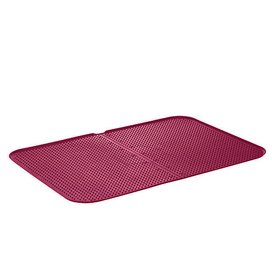 Handos Kedi ve Köpek Mama ve Su Kabı Altlığı 55x38 Cm - Bordo - 1