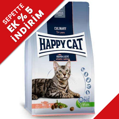 Happy Cat Atlantic Lachs Somonlu Kedi Maması 4 Kg