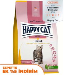 Happy Cat Junior Kümes Hayvanlı Yavru Kedi Maması 10 Kg - Happy Cat