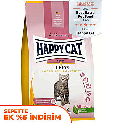 Happy Cat Junior Kümes Hayvanlı Yavru Kedi Maması 10 Kg - Happy Cat