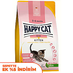 Happy Cat Kitten Kümes Hayvanı Yavru Kedi Maması 4 Kg - Happy Cat