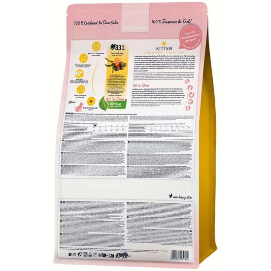 Happy Cat Kitten Kümes Hayvanı Yavru Kedi Maması 4 Kg - 3