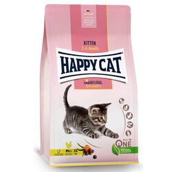 Happy Cat - Happy Cat Kitten Kümes Hayvanı Yavru Kedi Maması 4 Kg + Avokado Kedi Oyuncağı