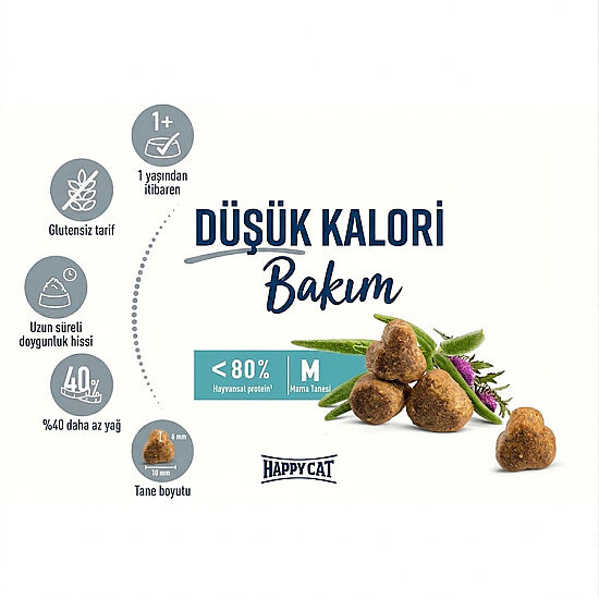 Happy Cat Sensitive Light Düşük Kalori Diyet Kedi Maması 4 Kg - 4