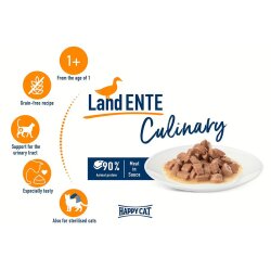 Happy Cat Meat in Sauce Sterilised Ördekli Kısırlaştırılmış Kedi Yaş Maması 85 Gr x 20 Adet - 7