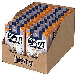 Happy Cat Meat in Sauce Sterilised Ördekli Kısırlaştırılmış Kedi Yaş Maması 85 Gr x 20 Adet - 2