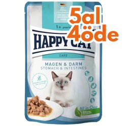 Happy Cat Meat in Sauce Stomach Intestines Mide Sağlığı Kedi Yaş Maması 85 Gr - 5 Al 4 Öde - Happy Cat