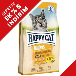 Happy Cat - Happy Cat Minkas Hairball Control Kümes Hayvanlı Kedi Maması 1,5 Kg 