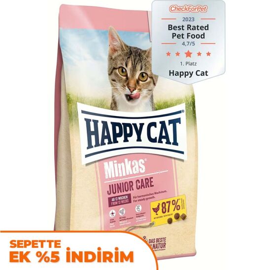 Happy Cat Minkas Junior Yavru Kedi Maması 10 Kg - 1
