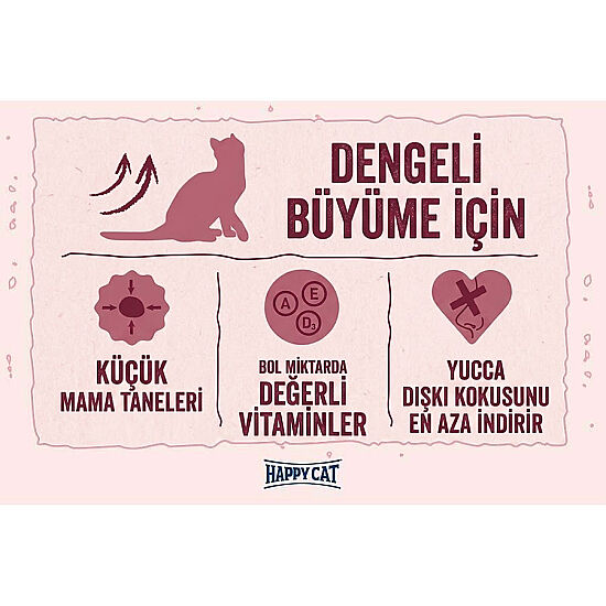 Happy Cat Minkas Junior Yavru Kedi Maması 10 Kg - 5