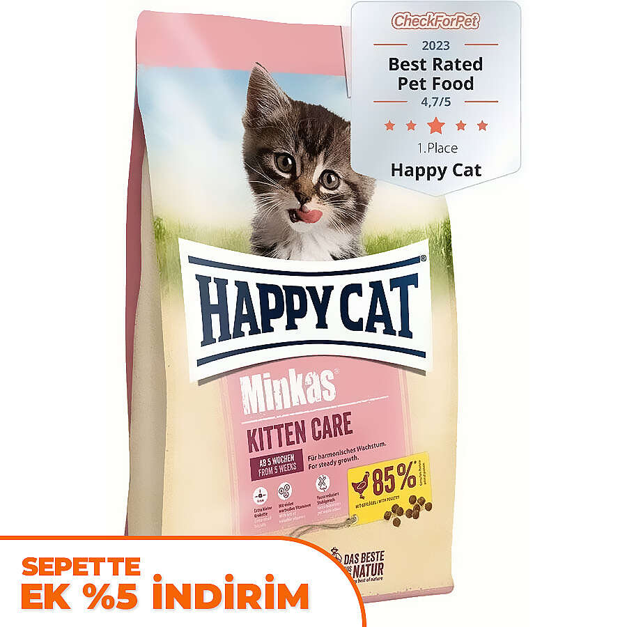 Happy Cat Minkas Kitten Yavru Kedi Maması 10 Kg