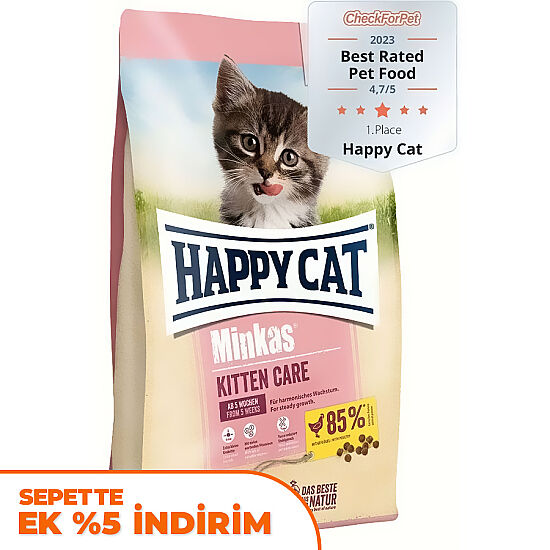 Happy Cat Minkas Kitten Yavru Kedi Maması 10 Kg - 1