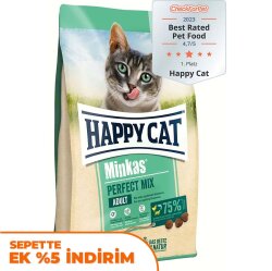 Happy Cat Minkas Perfect Mix Kedi Maması 10 Kg - Happy Cat