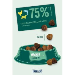 Happy Cat Minkas Perfect Mix Kedi Maması 10 Kg + 5 Adet Favor Kuzu Konservesi 400 Gr - 4