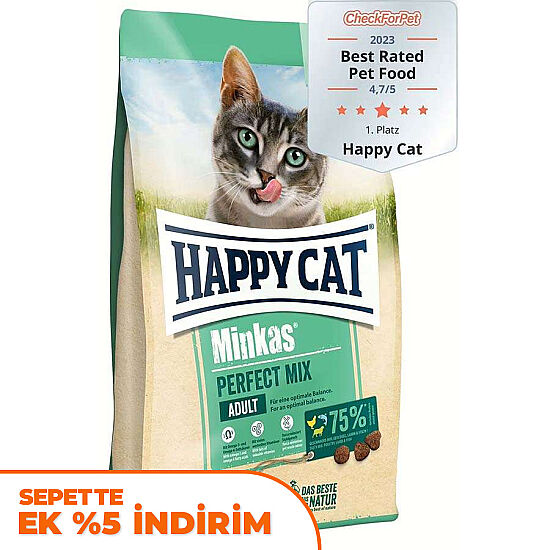 Happy Cat Minkas Perfect Mix Kedi Maması 10 Kg - 1