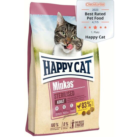 Happy Cat Minkas Sterilised Kısırlaştırılmış Kedi Maması 1,5 Kg - 2