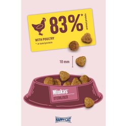 Happy Cat Minkas Sterilised Kısırlaştırılmış Kedi Maması 10 Kg + 2 Adet Gimcat Kedi Pudingi 150 Gr - 4