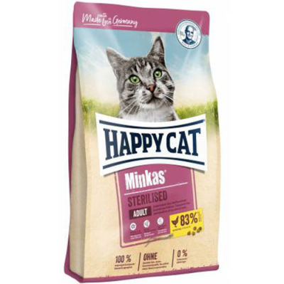 Happy Cat Minkas Sterilised Kısırlaştırılmış Kedi Maması 10 Kg