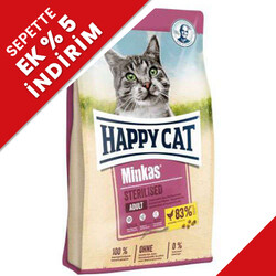 Happy Cat - Happy Cat Minkas Sterilised Kısırlaştırılmış Kedi Maması 10 Kg