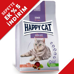 Happy Cat - Happy Cat Senior Atlantik Salmon 8 Yaş ve Üzeri Yaşlı Kedi Maması 4 Kg