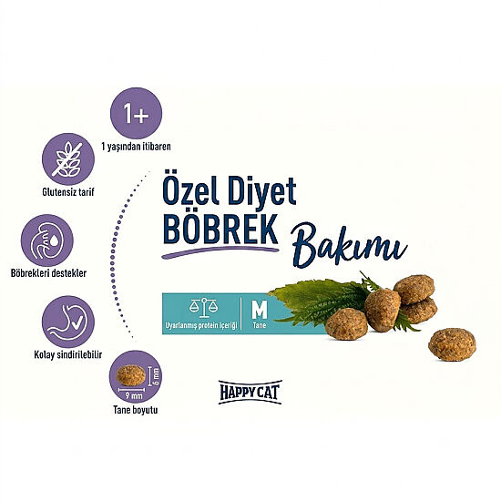 Happy Cat Sensitive Kidney Hassas Sindirim Kedi Maması 4 Kg - 4