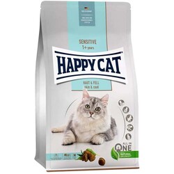 Happy Cat - Happy Cat Skin & Coat Deri ve Tüy Sağlığı Kedi Maması 1,3 Kg + Temizlik Mendili
