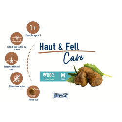 Happy Cat Skin Coat Deri ve Tüy Sağlığı Kedi Maması 4 Kg + 2 Adet Favor Kuzu Konservesi 400 Gr - 4