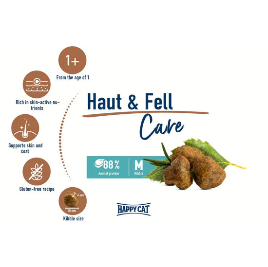 Happy Cat Skin Coat Deri ve Tüy Sağlığı Kedi Maması 4 Kg + 2 Adet Favor Kuzu Konservesi 400 Gr - 4