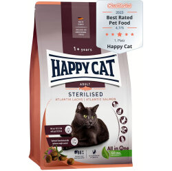 Happy Cat Sterilised Atlantic Somon Kısırlaştırılmış Kedi Maması 10 Kg - 2