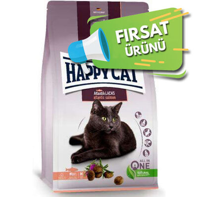 Happy Cat Sterilised Atlantic Somon Kısırlaştırılmış Kedi Maması 4 Kg x 2 Adet (Toplam 8 Kg)