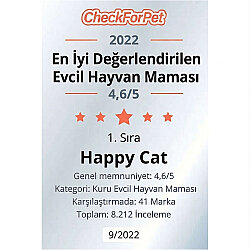 Happy Cat Sterilised Kuzu Kısırlaştırılmış Kedi Maması 4 Kg - 7