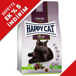 Happy Cat - Happy Cat Sterilised Lamb Kuzu Kısırlaştırılmış Kedi Maması 1,3 Kg 