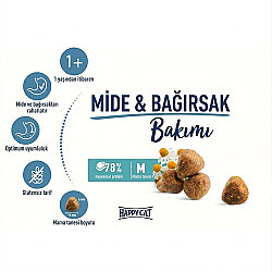 Happy Cat Stomach Intestines Hassas Sindirim Kedi Maması 4 Kg - 4