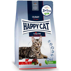 Happy Cat - Happy Cat Voralpen Rind Biftekli Kedi Maması 3 + 1 Kg