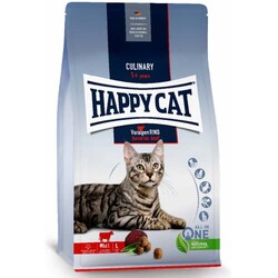 Happy Cat - Happy Cat Voralpen Rind Biftekli Kedi Maması 3 + 1 Kg + 2 Adet Temizlik Mendili