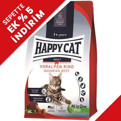 Happy Cat Voralpen Rind Biftekli Kedi Maması 4 Kg