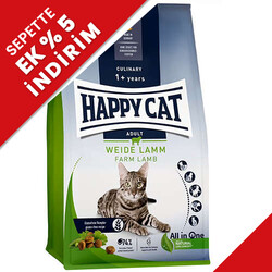 Happy Cat - Happy Cat Culinary Weide Lamm Kuzu Etli Kedi Maması 10 Kg