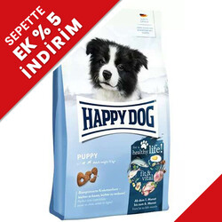 Happy Dog - Happy Dog Puppy Kümes Hayvanı ve Somon Yavru Köpek Maması 10 Kg