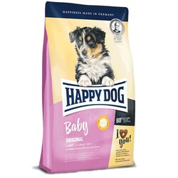 Happy Dog Baby Original Yavru Köpek Maması 4 Kg + 2 Adet Temizlik Mendili - Happy Dog
