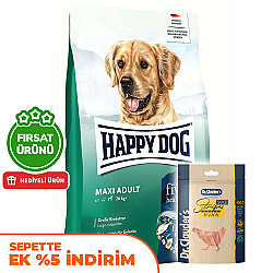 Happy Dog Fit & Vital Maxi Büyük Irk Köpek Maması 14 Kg + 2 Adet Dr. Clauders Ödül 80 Gr - Happy Dog