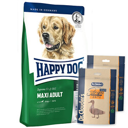 Happy Dog - Happy Dog Fit & Vital Maxi Büyük Irk Köpek Maması 14 Kg + 2 Adet Dr.Clauders Ödül 80 Gr
