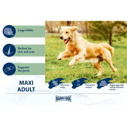 Happy Dog Fit & Vital Maxi Büyük Irk Köpek Maması 14 Kg + 2 Adet Dr. Clauders Biftekli Ödül 80 Gr - 5