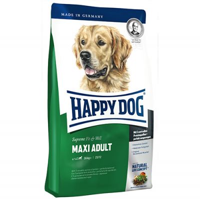 Happy Dog Fit & Vital Maxi Büyük Irk Köpek Maması 14 Kg + Pet Brush Tarak