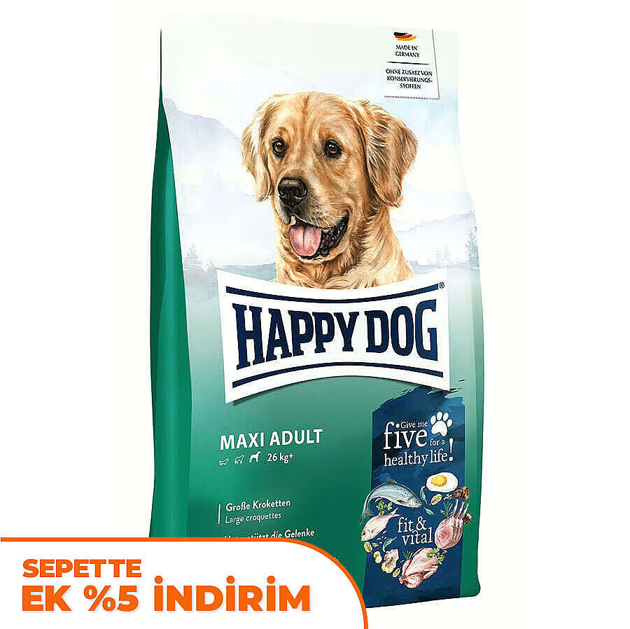Happy Dog Fit & Vital Maxi Büyük Irk Köpek Maması 14 Kg