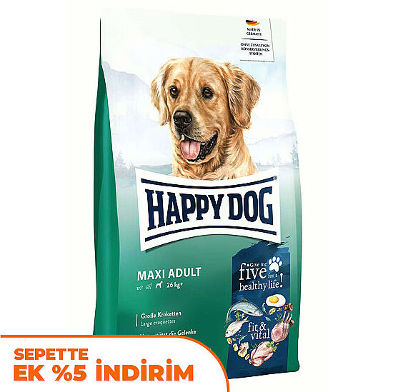 Happy Dog Fit Vital Maxi Büyük Irk Köpek Maması 14 Kg - 1