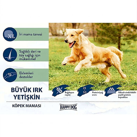 Happy Dog Fit Vital Maxi Büyük Irk Köpek Maması 14 Kg - 5