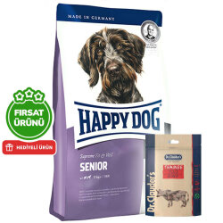 Happy Dog Fit Vital Senior Yaşlı Köpek Maması 12 Kg + 2 Adet Dr. Clauders Biftekli Ödül 80 Gr - Happy Dog